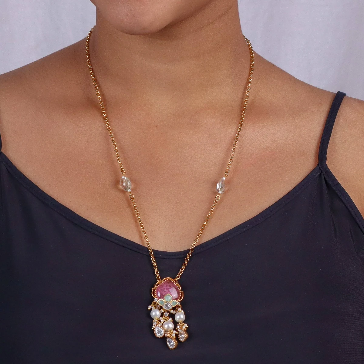 Premium 22K Gold Plated Fashion Set Style 7 thumbnail 3