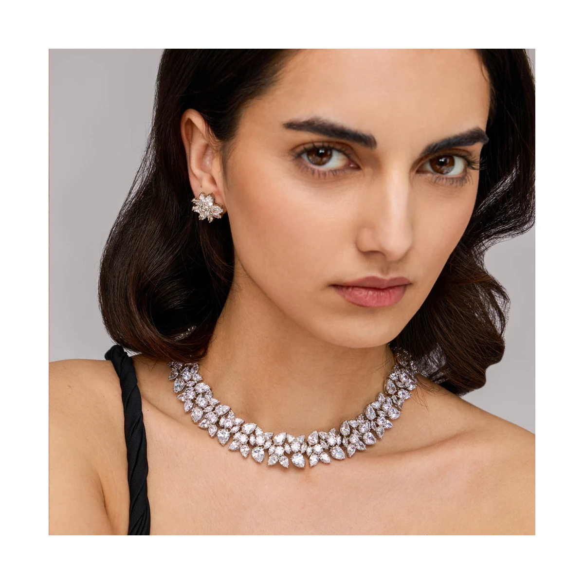 Premium Basbas - CZ Necklace Set thumbnail 4