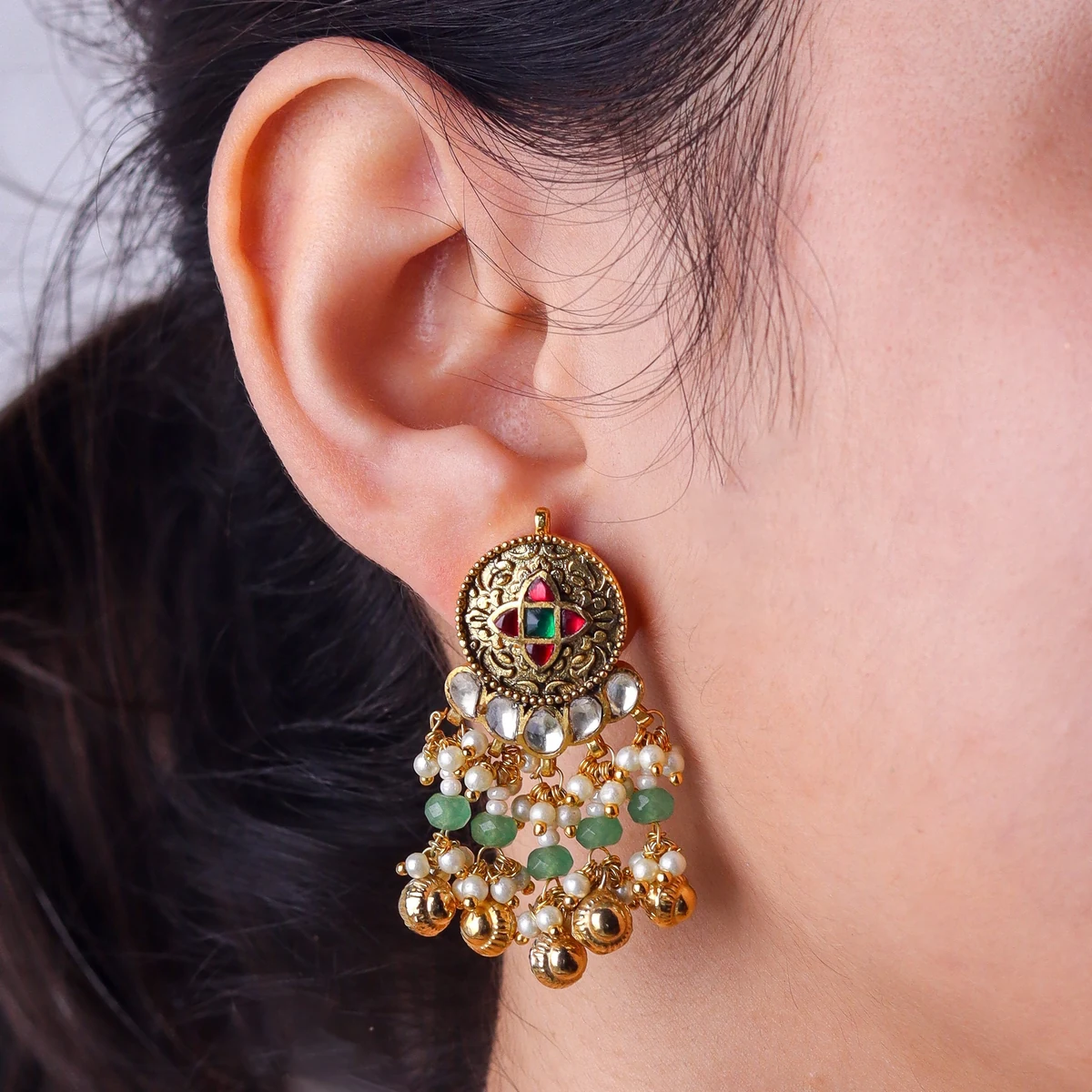Premium 22K Gold Plated Fashion Set Style 14 thumbnail 4