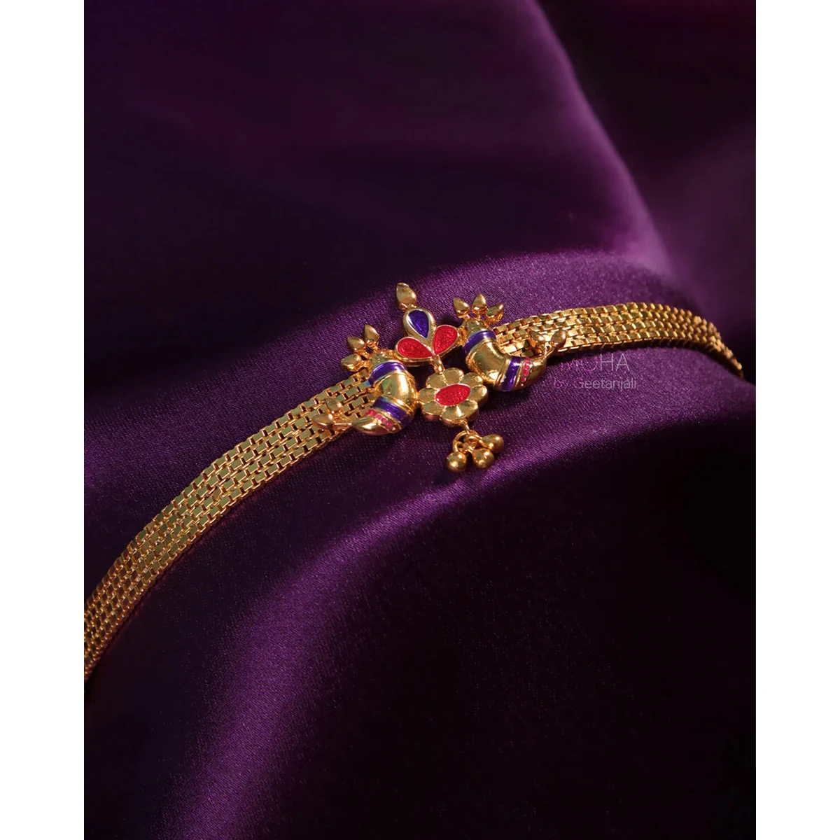 Premium Pakhi Silver choker Necklace