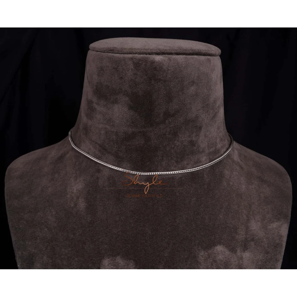 Premium Adya Everyday Intricate Crafted Silver Chain thumbnail 4