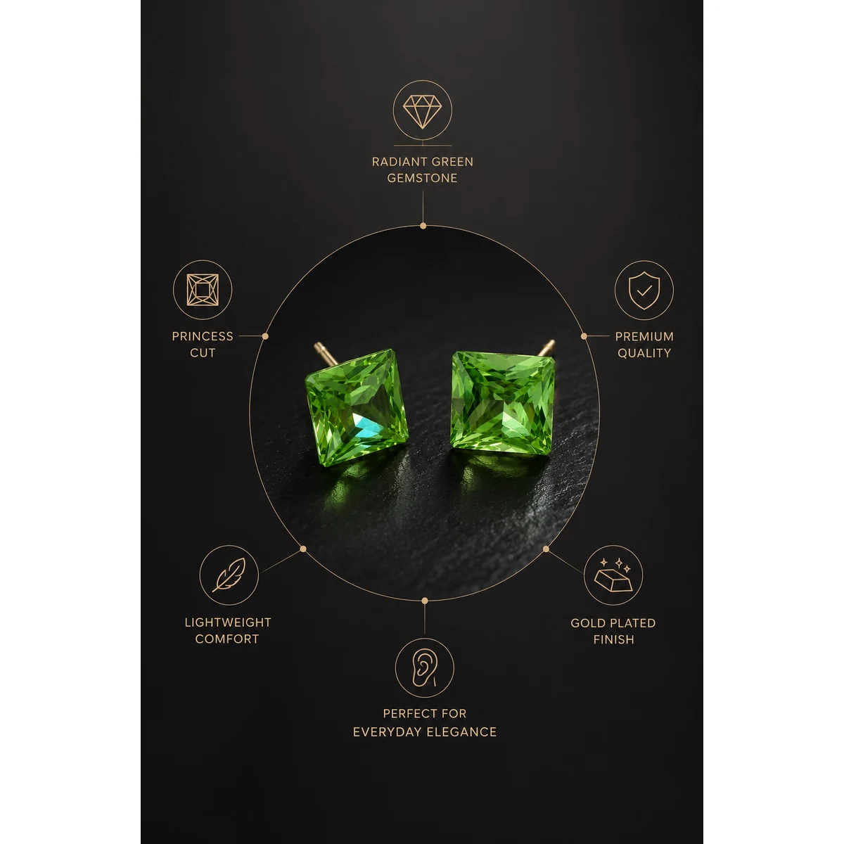 Premium AT Combo Square Studs thumbnail 3