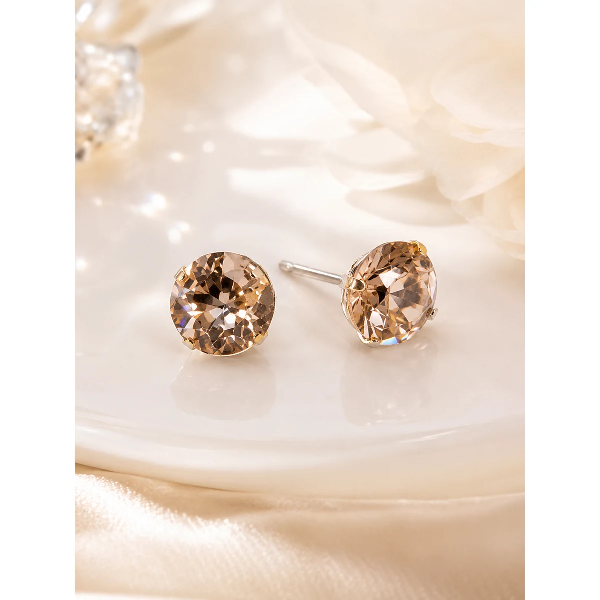Premium AT Combo Light Stud Earrings