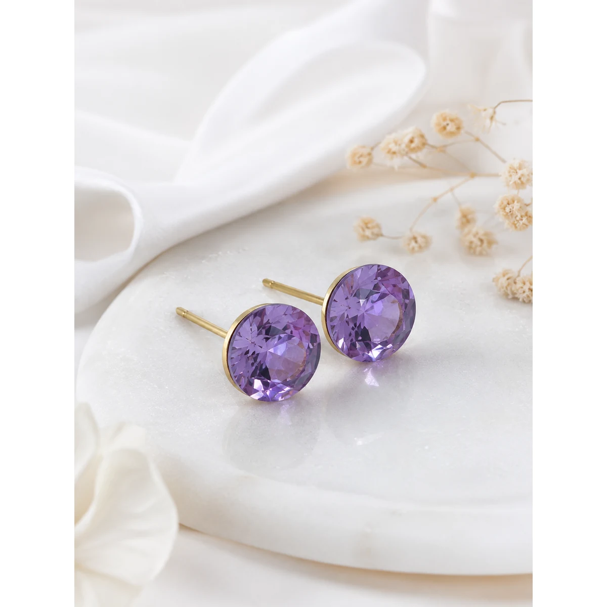 Premium AT Combo Light Stud Earrings thumbnail 3
