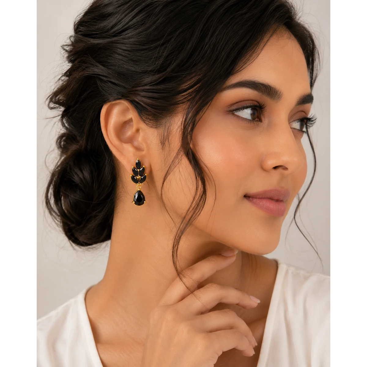 Premium AT Leaf Earrings thumbnail 3