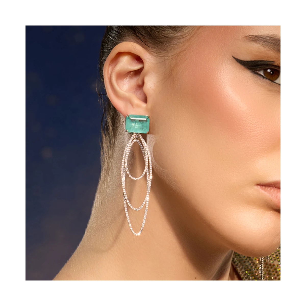 Premium Liyana Dangle Earrings thumbnail 4