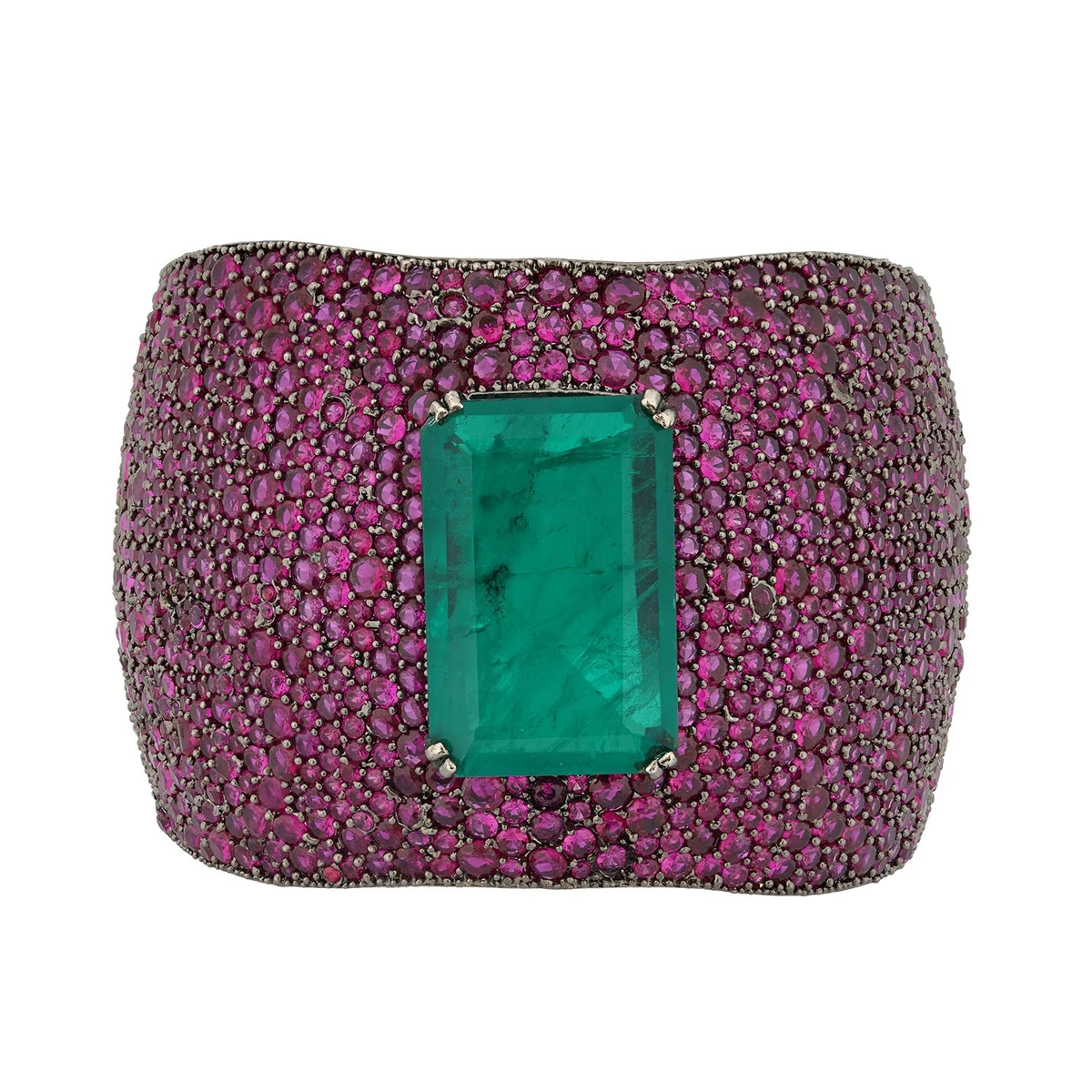 Premium Safa - Emerald Green Stone Bracelet