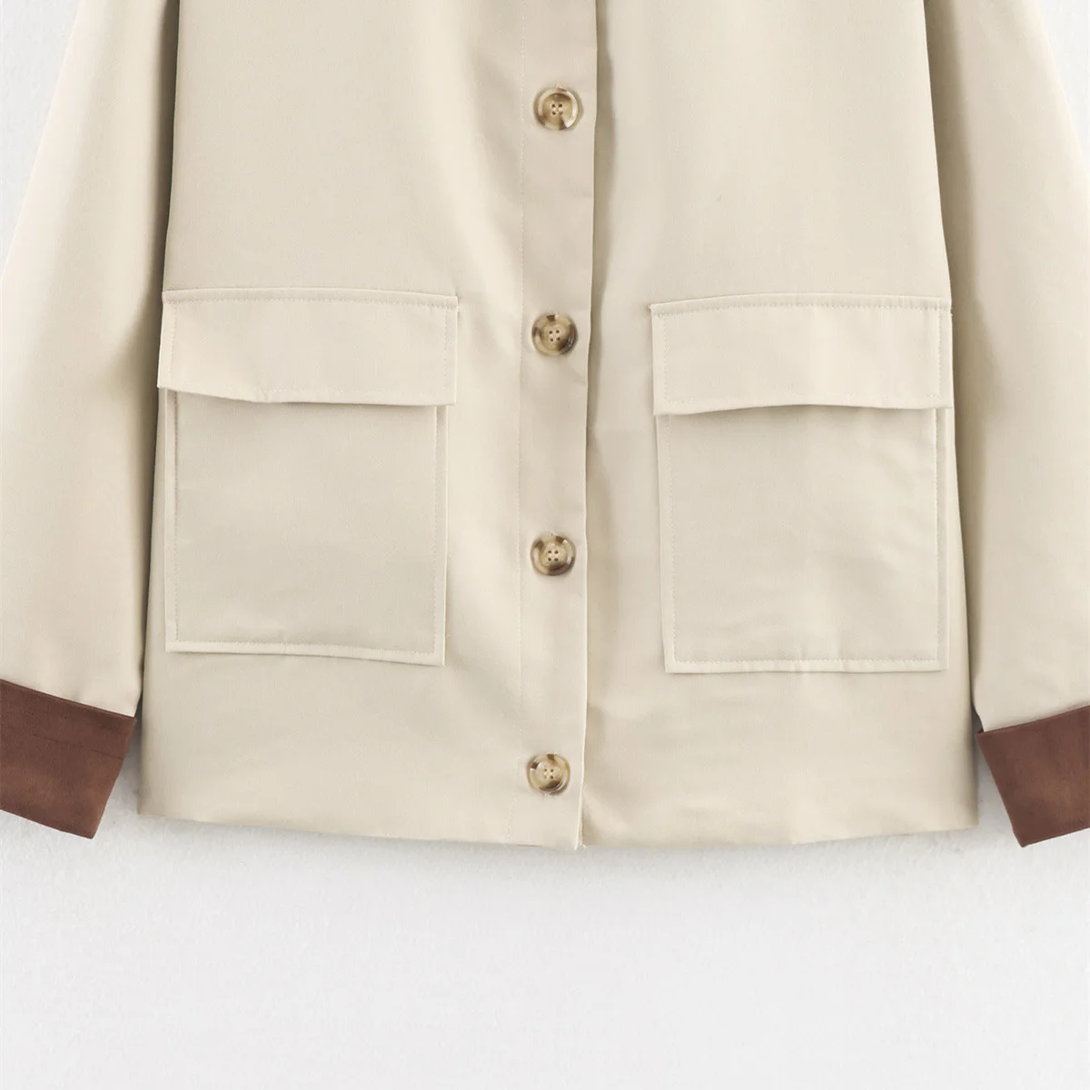 Street suede windbreaker jacket thumbnail 4
