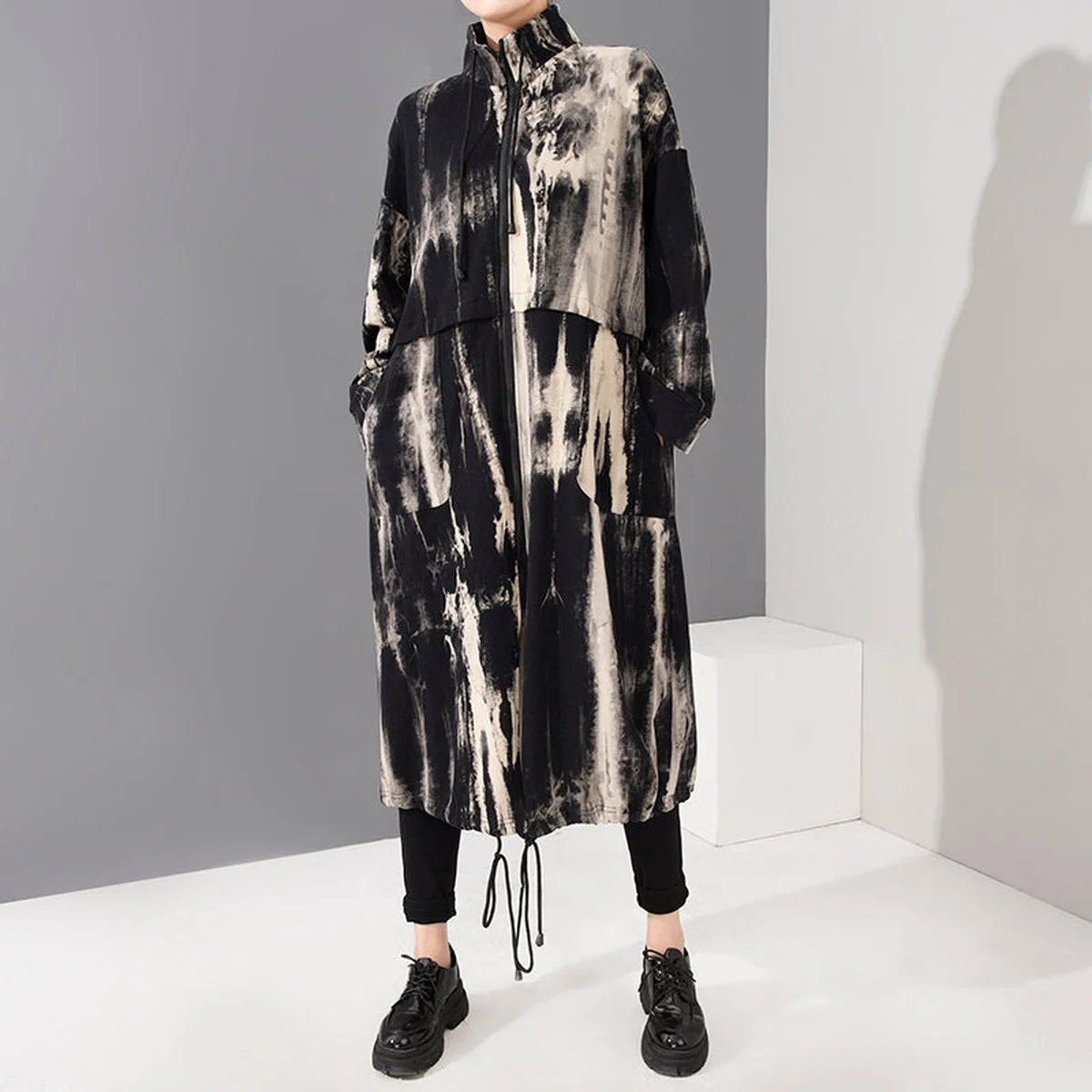 Women Windbreaker Fashion Spring thumbnail 3