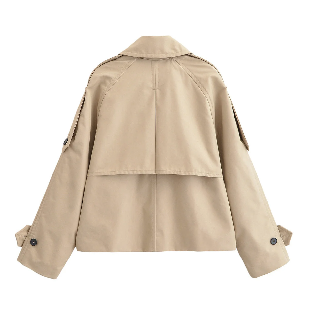 Double breasted design windbreaker thumbnail 3