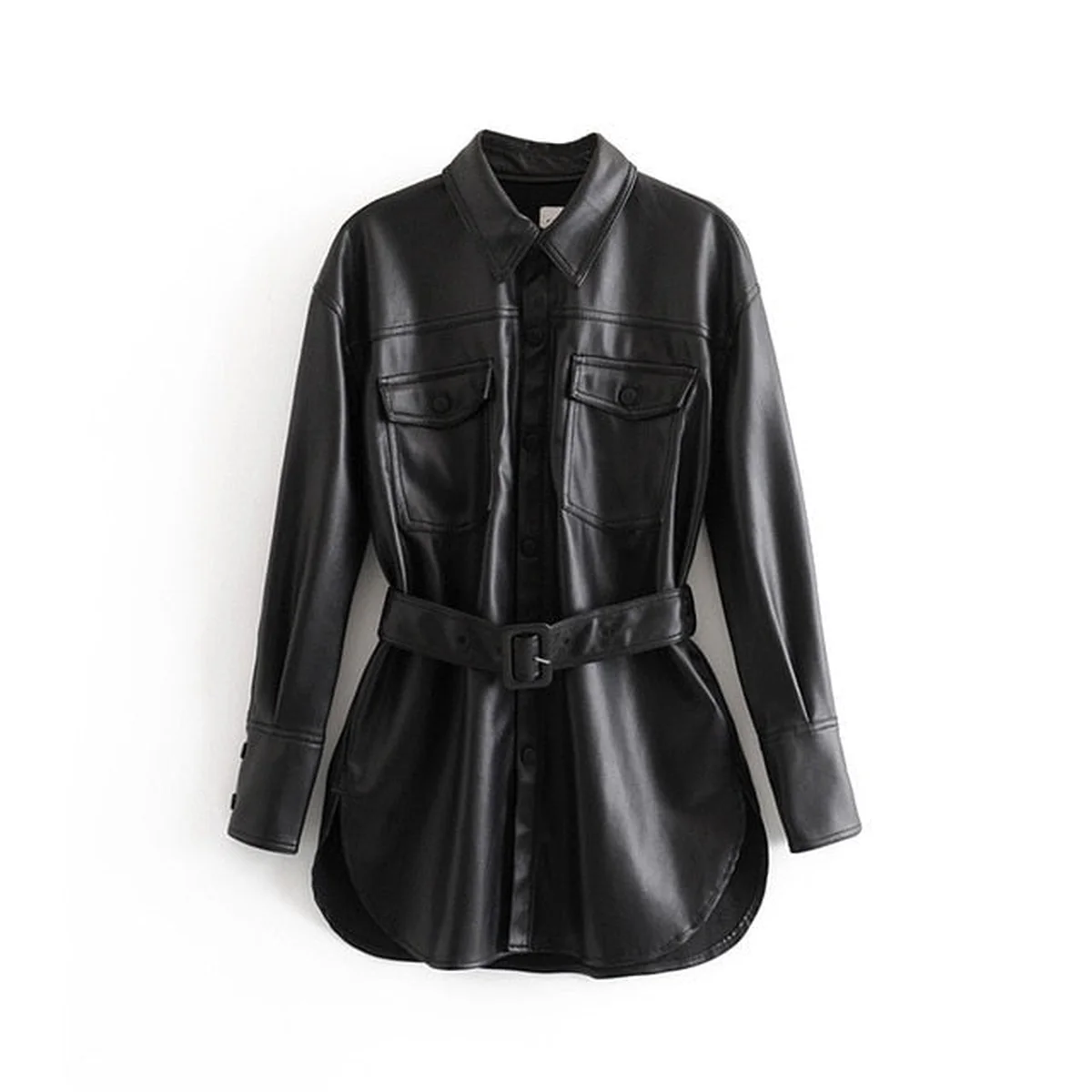 women long coat spring windbreaker - Image 1