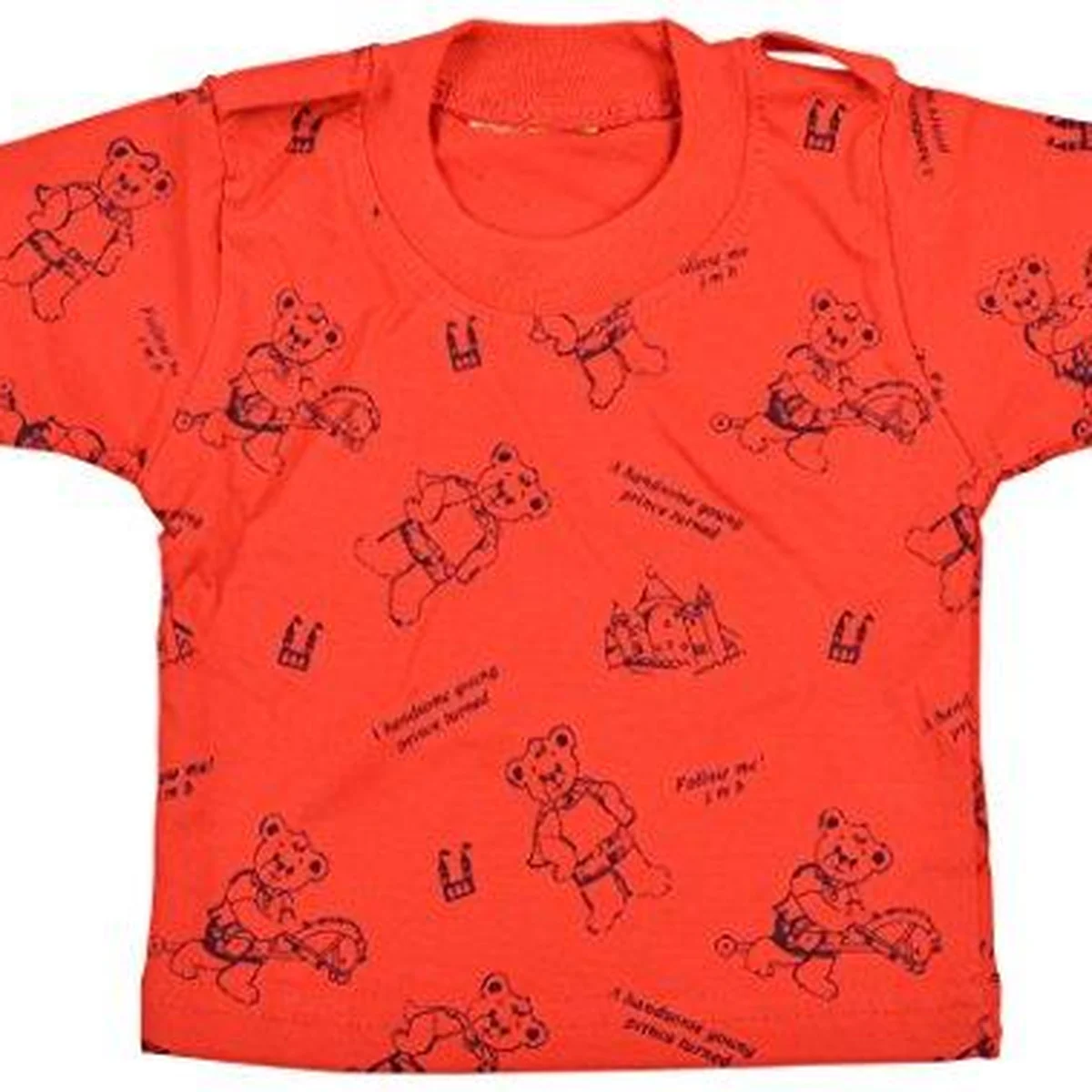 Kuchipoo Baby Boys Dungaree Set (KUC-DUN-122, Blue & Red, 0.6-1 Years) thumbnail 4
