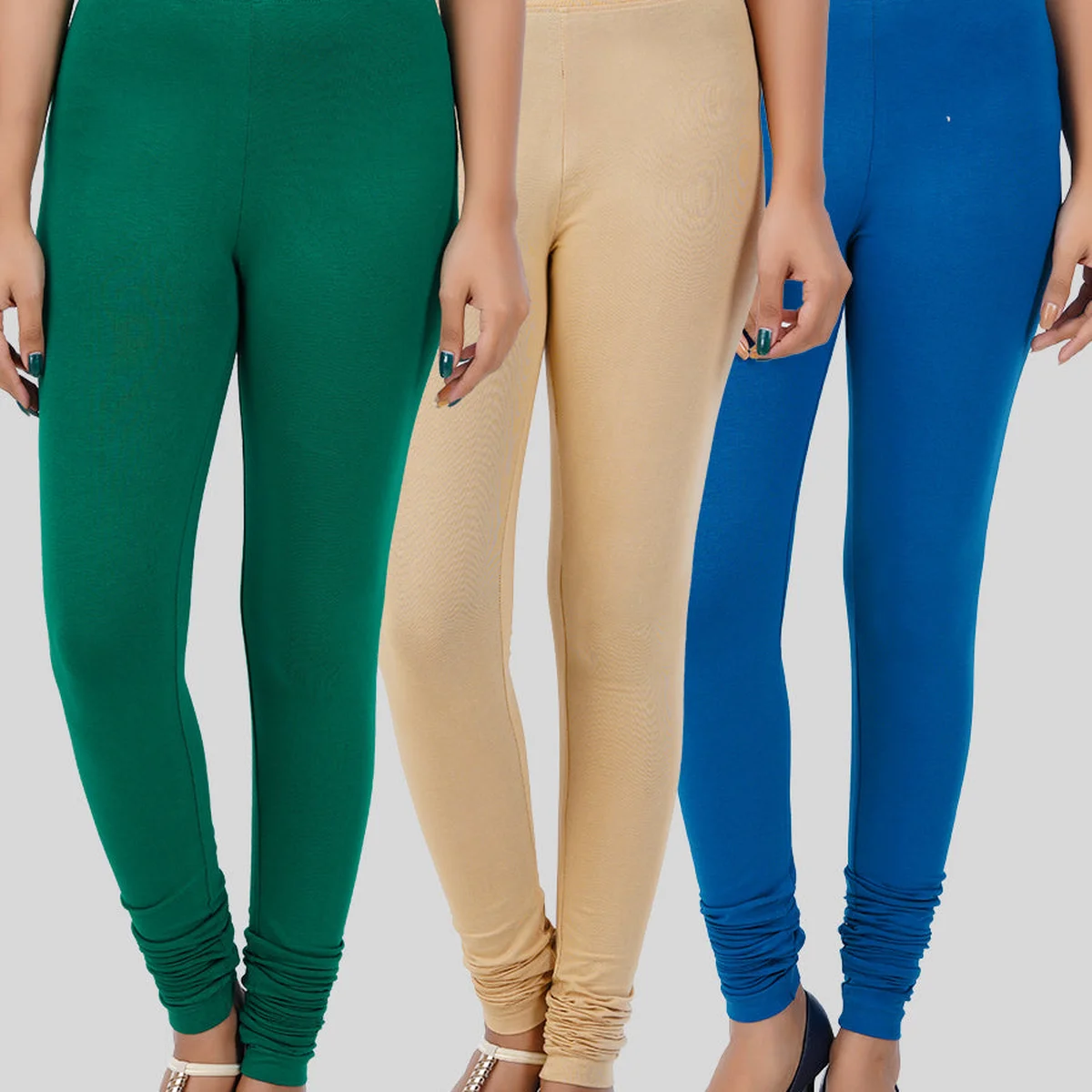 Churidar Leggings 3 PCs Combo Pack GSL - Image 1