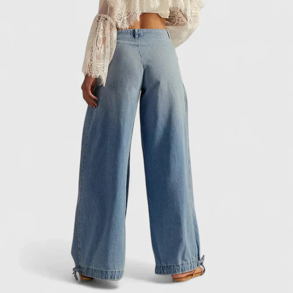 Bijenne Wide Leg Troers - Image 1