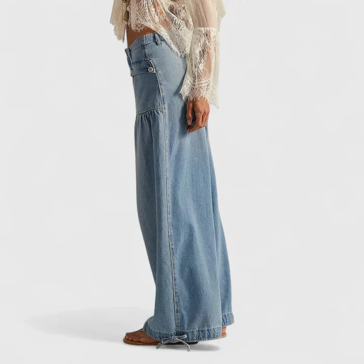 Bijenne Wide Leg Troers thumbnail 2