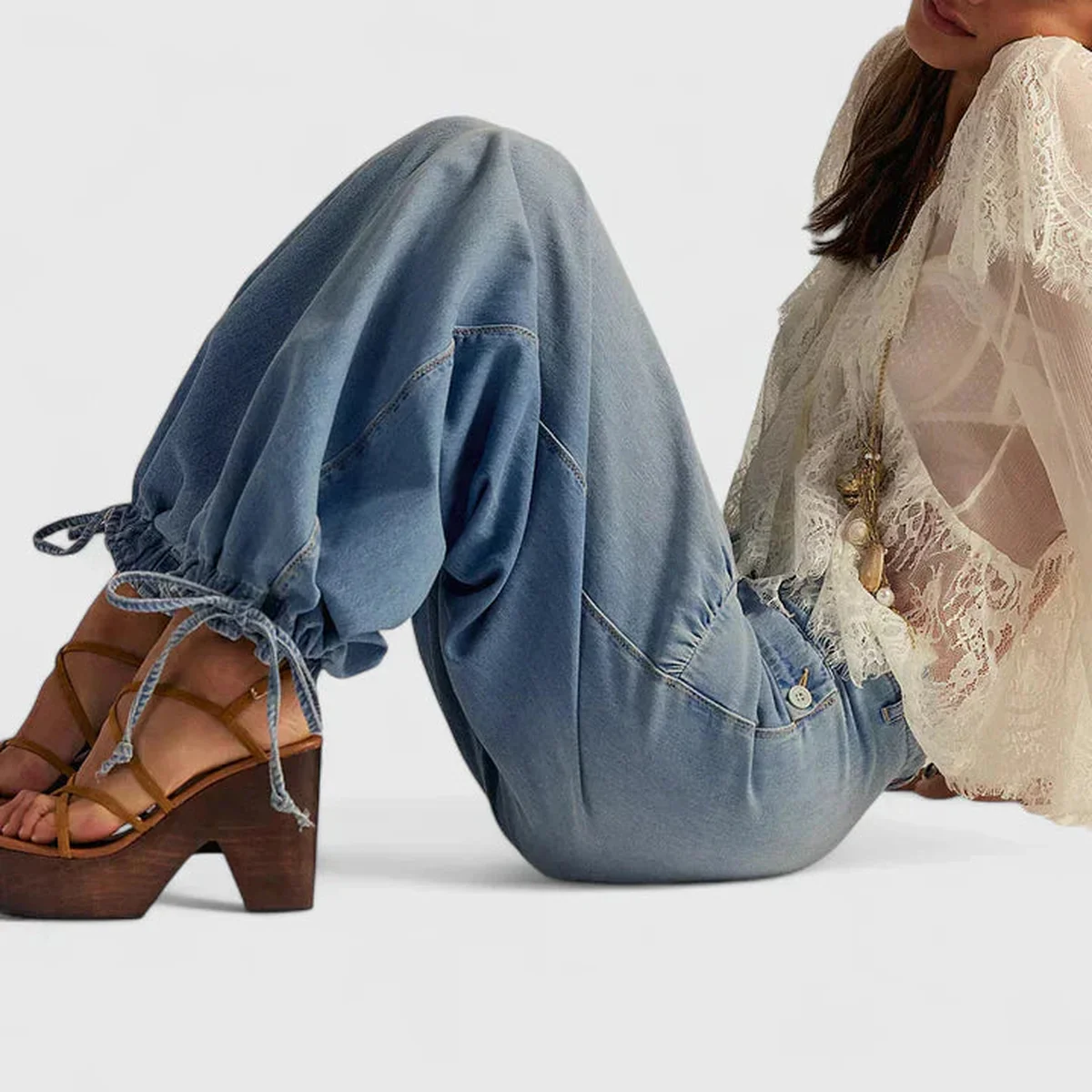 Bijenne Wide Leg Troers thumbnail 3
