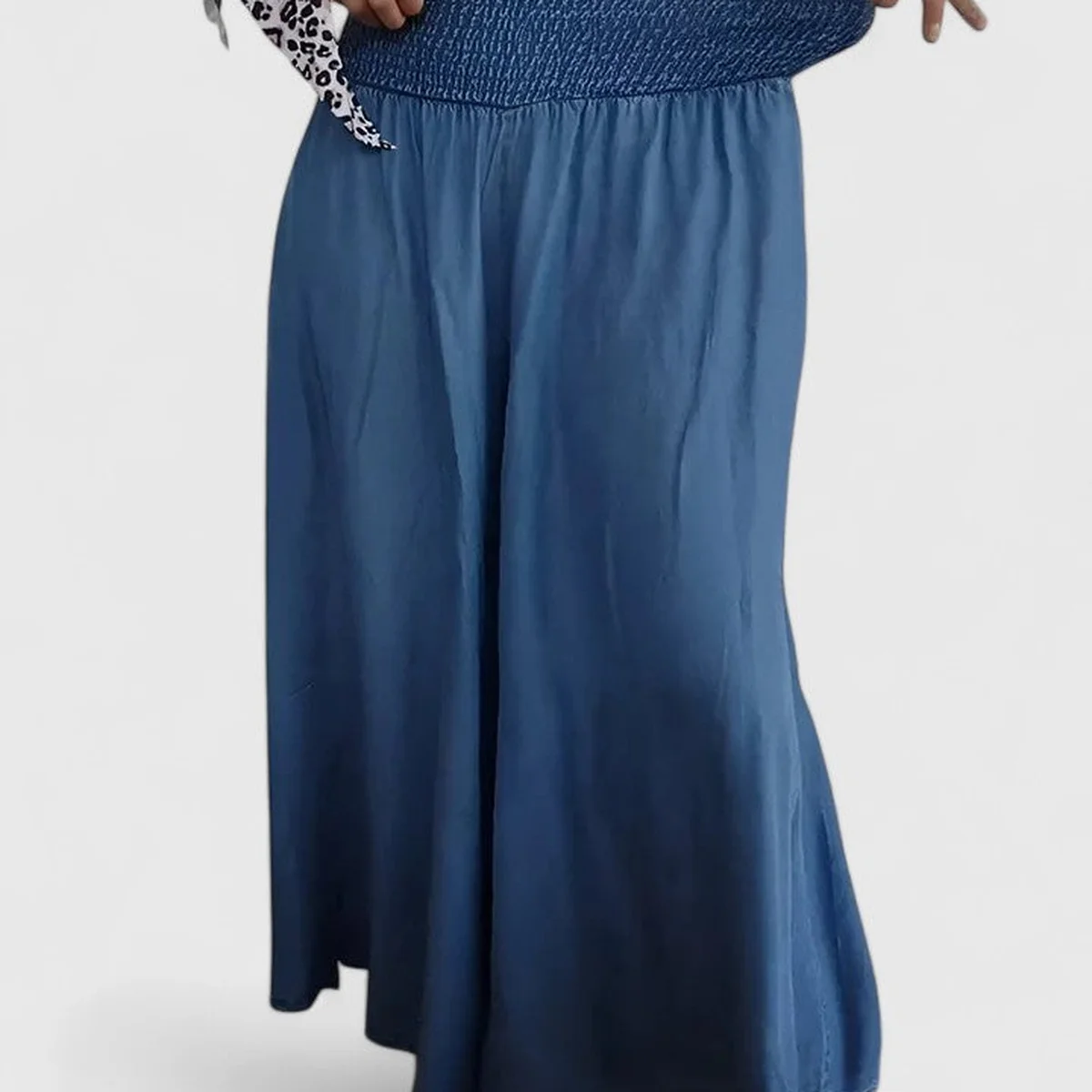 Evalia Lightweight Wide Leg Troers thumbnail 3