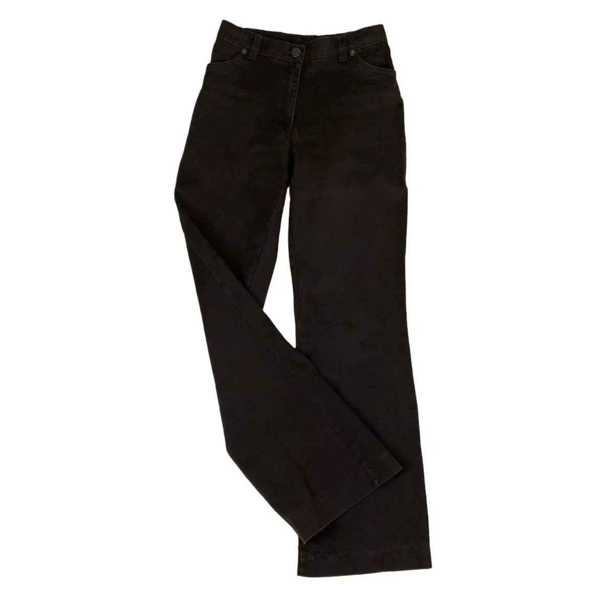 Vintage 90s Hot Blood Sportwear Brown Wide Leg Trousers 6 8 25W 37L thumbnail 2
