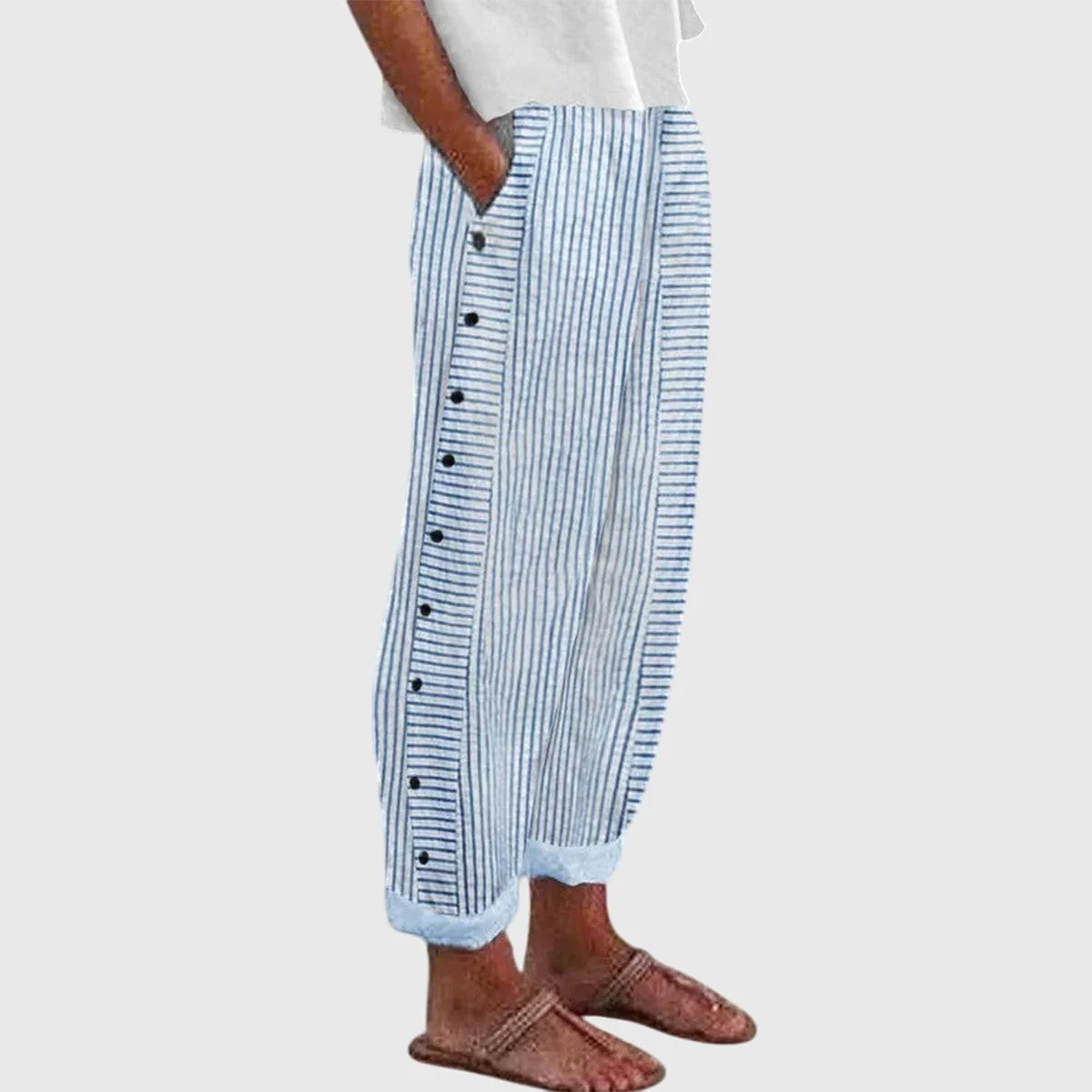 Odaline Wide Leg Troers - Image 1