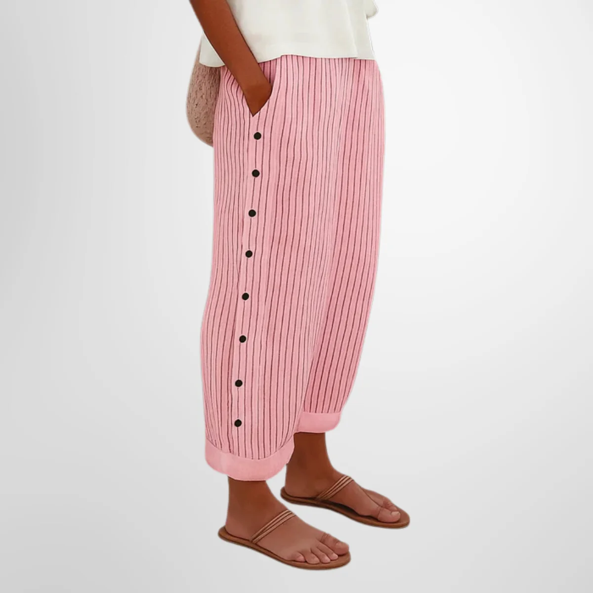 Odaline Wide Leg Troers thumbnail 4