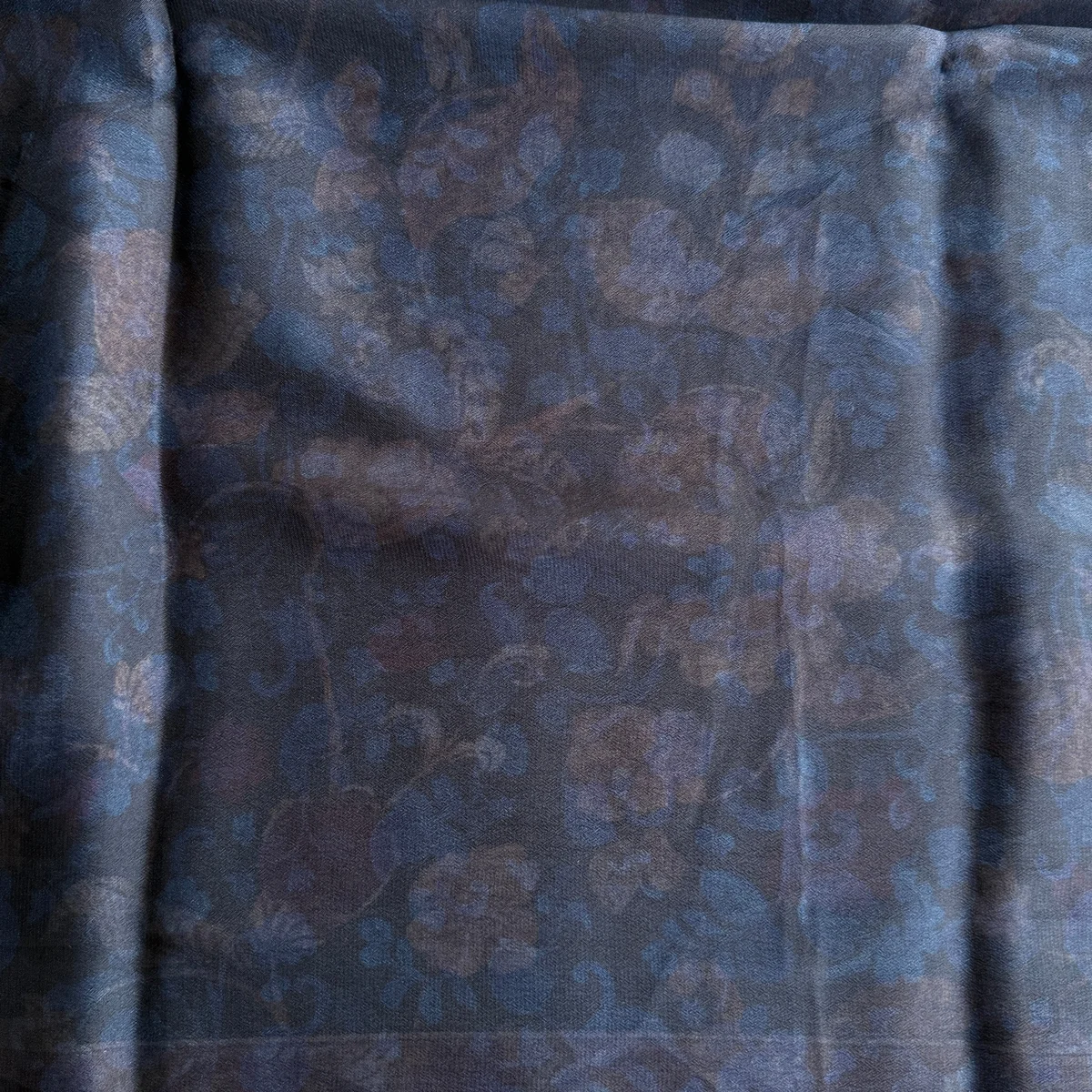 Printed georgette saree thumbnail 4