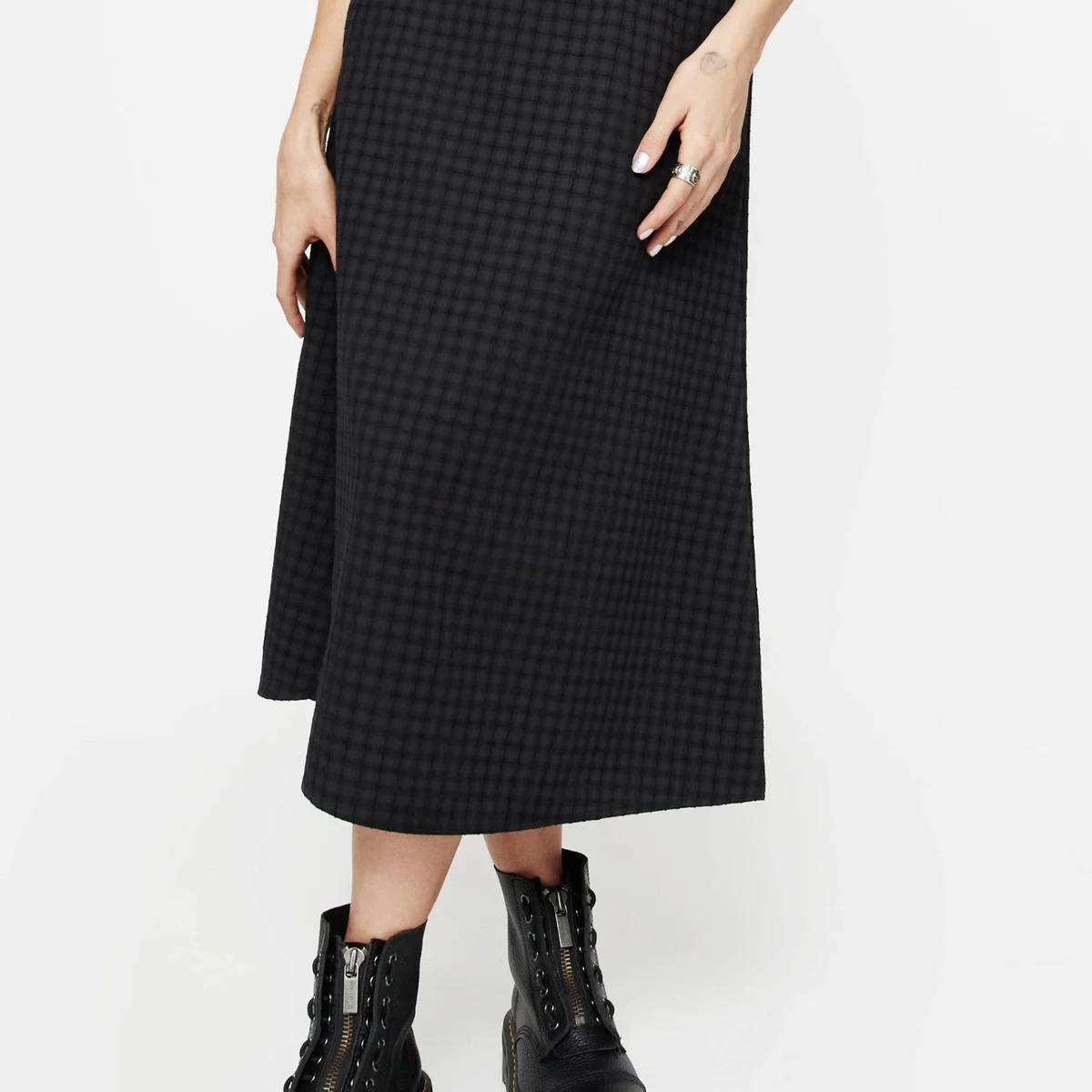 Ziggy Check Midi Skirt thumbnail 4