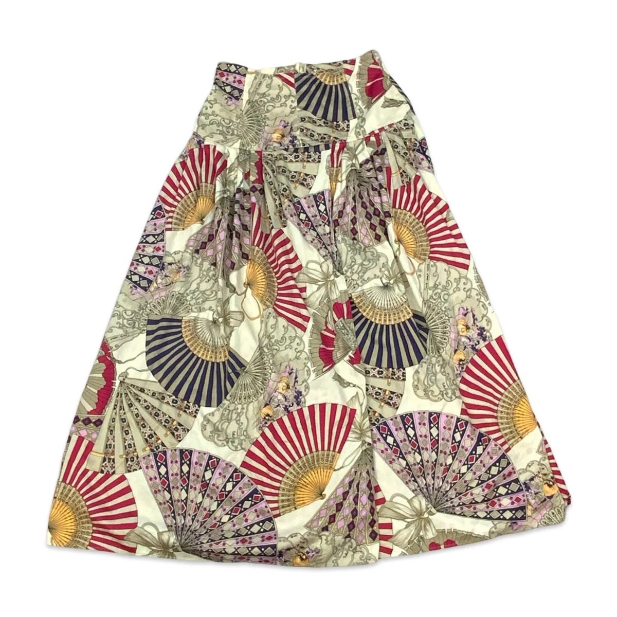 90s Drop Waist Maxi Skirt 8 10 - Image 1