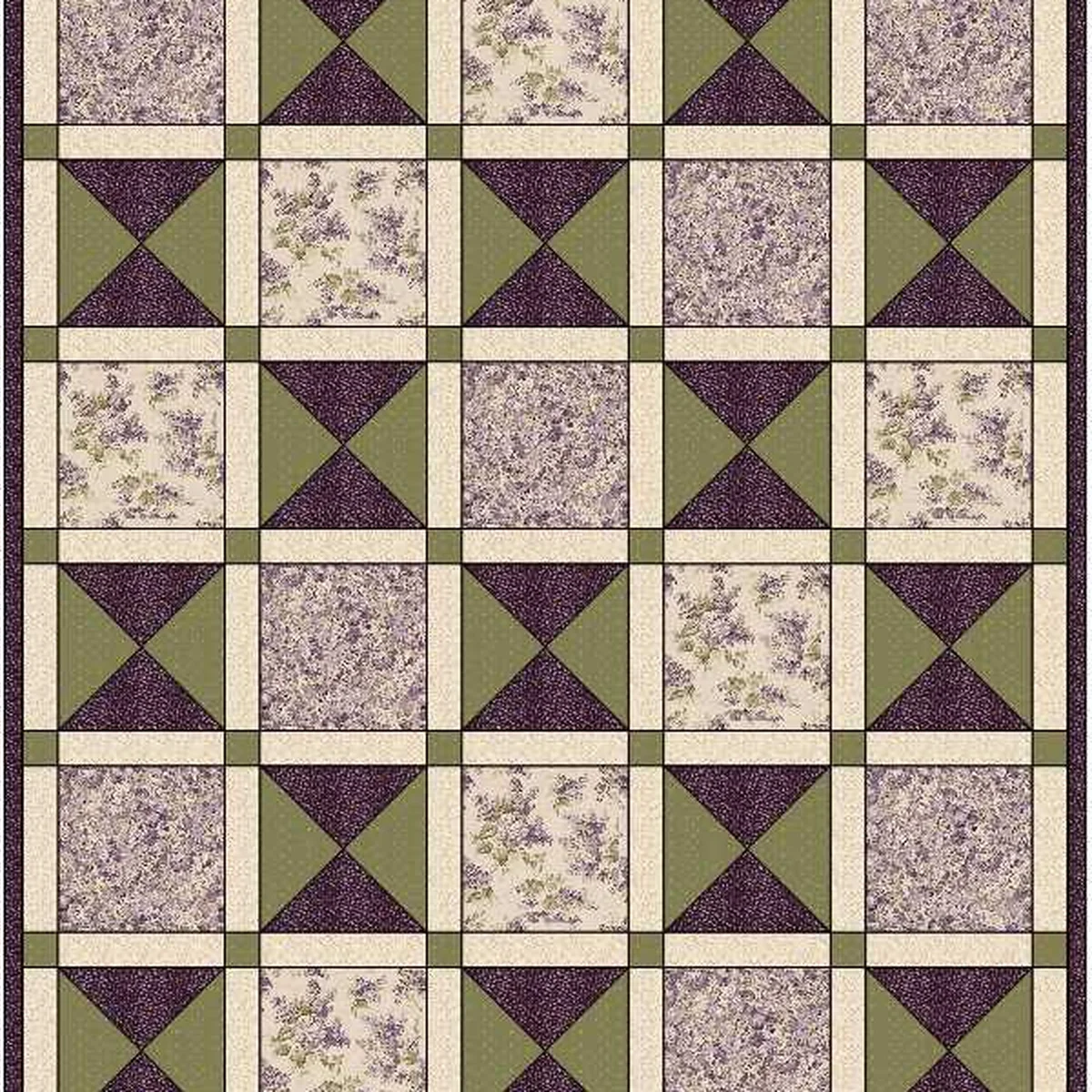 Lavender and Lace Quilt Kit - Image 1