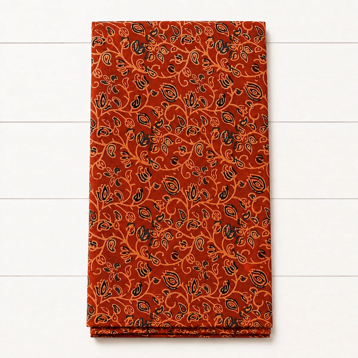 Fabric 100% Indian Cotton ~ Wandering Vines thumbnail 2
