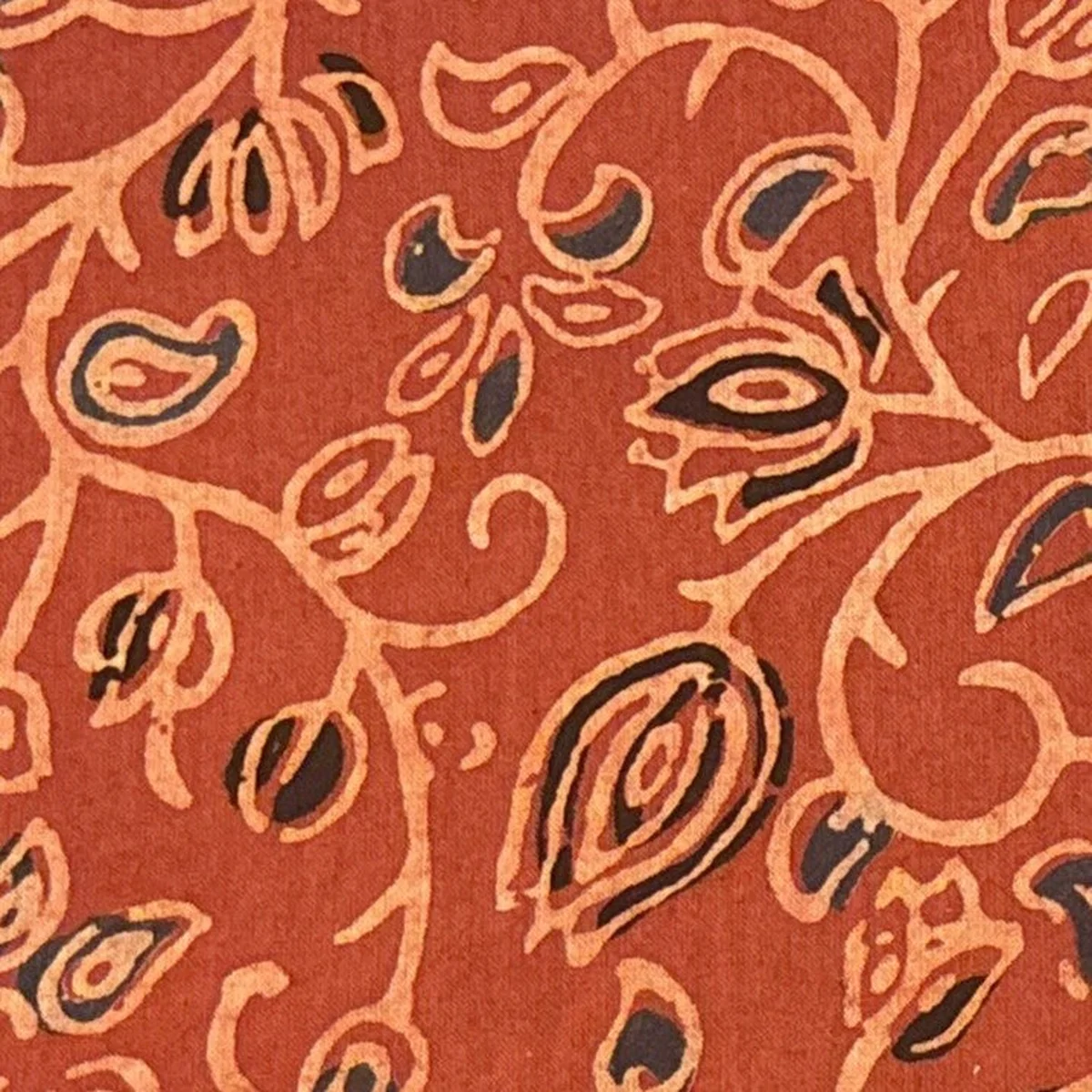 Fabric 100% Indian Cotton ~ Wandering Vines thumbnail 3