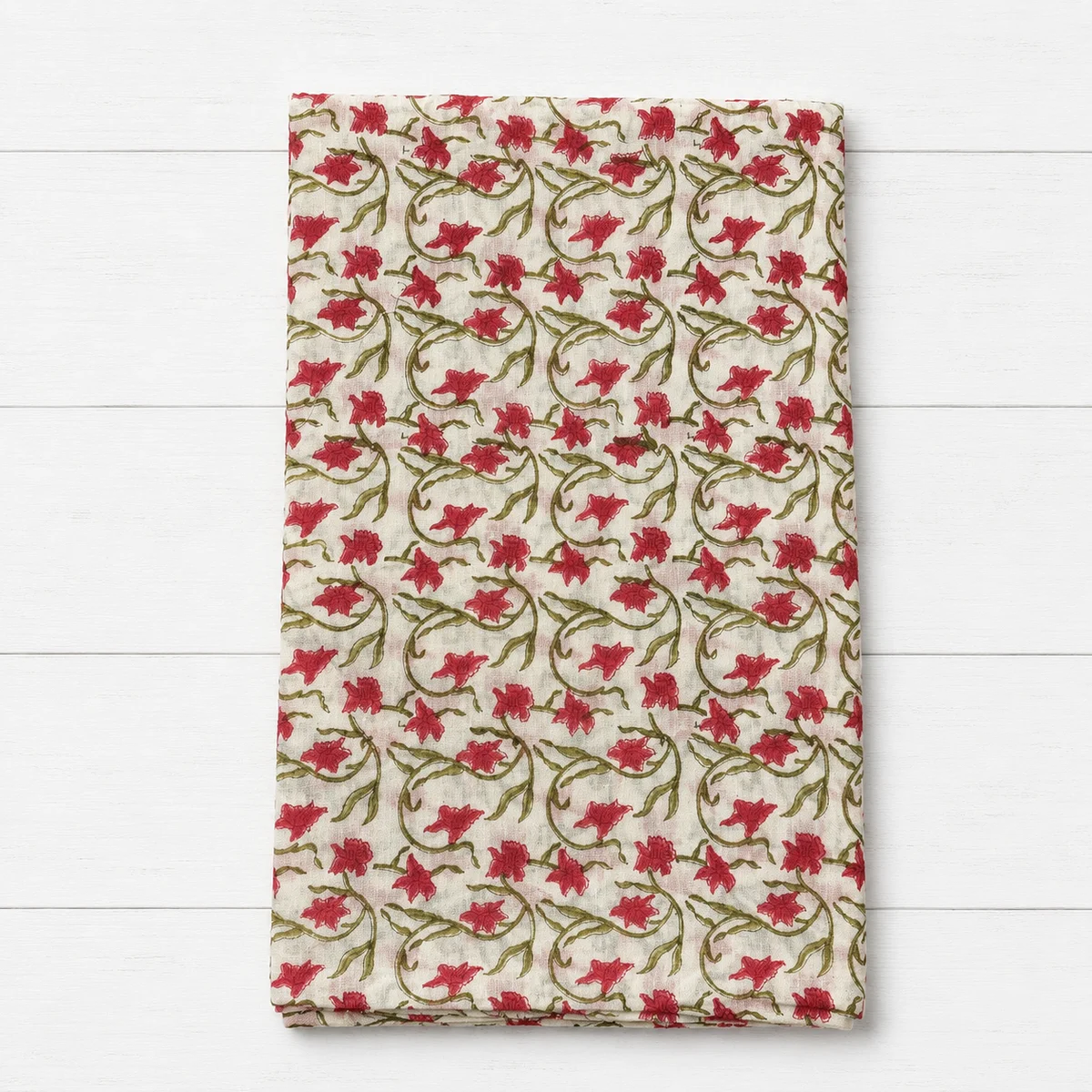 Fabric 100% Indian Cotton ~ Wandering Vines thumbnail 4