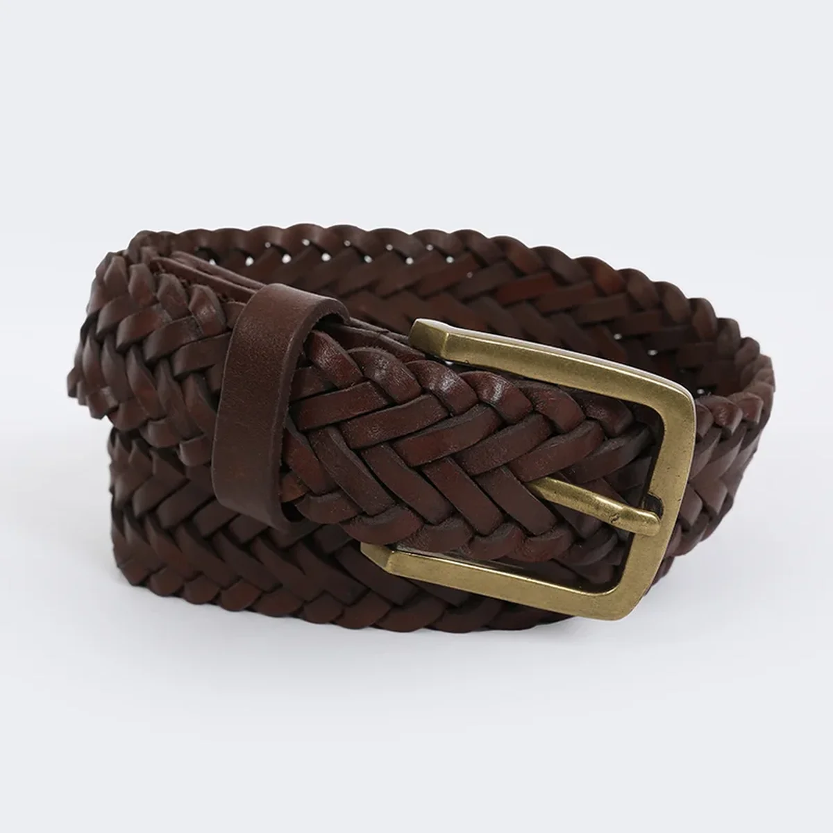 Braided Brown Belt thumbnail 1