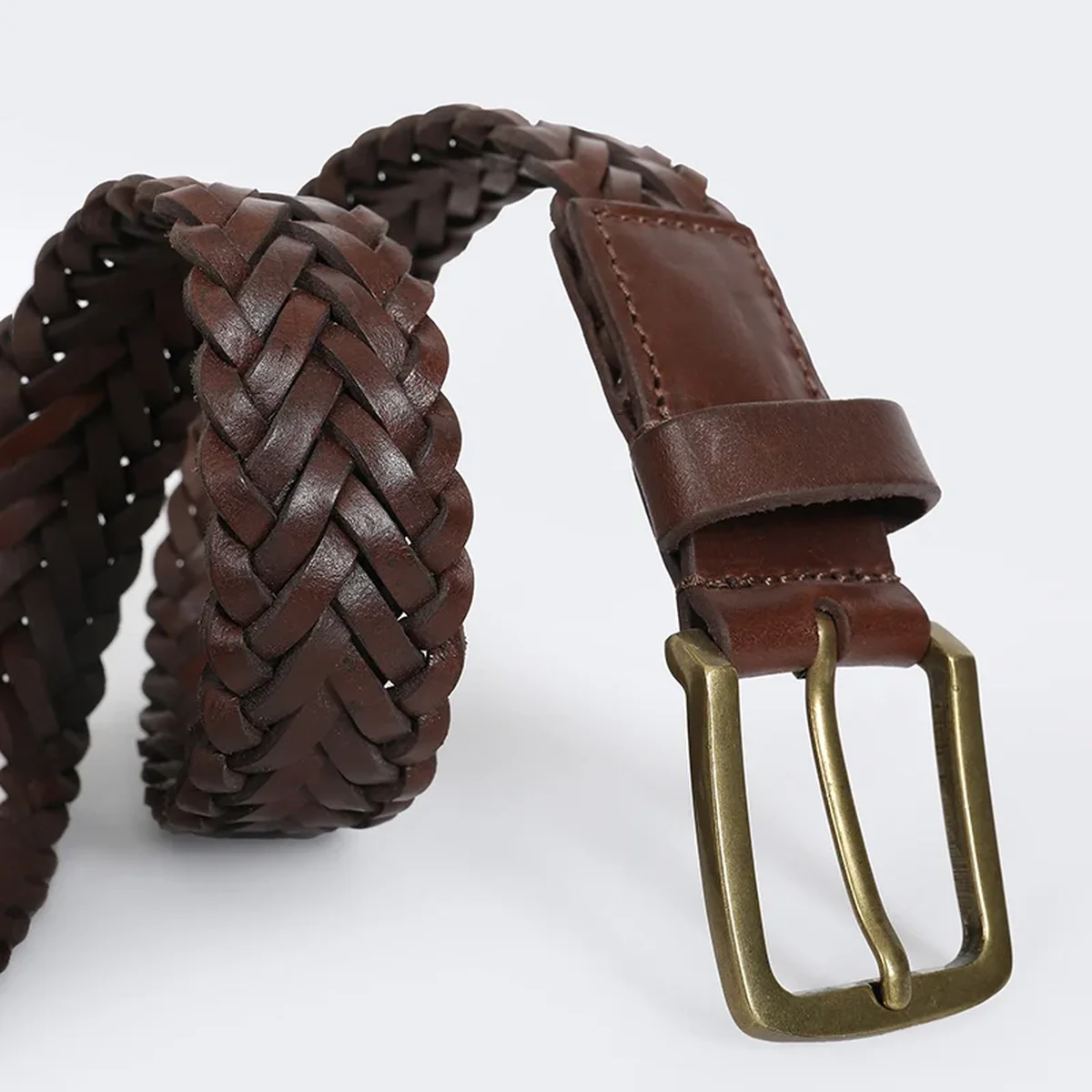 Braided Brown Belt thumbnail 3