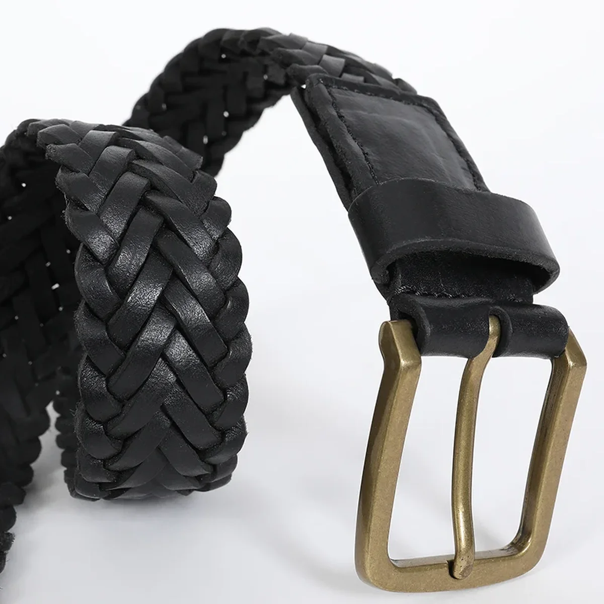 Braided Black Belt thumbnail 3