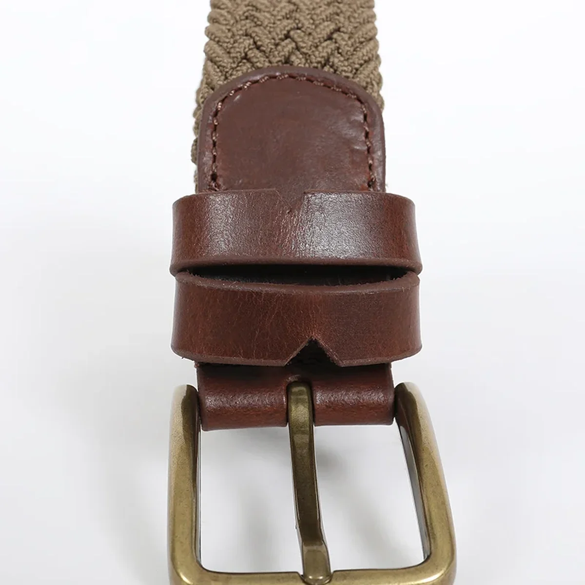 Sand Brown Braided Belt thumbnail 2