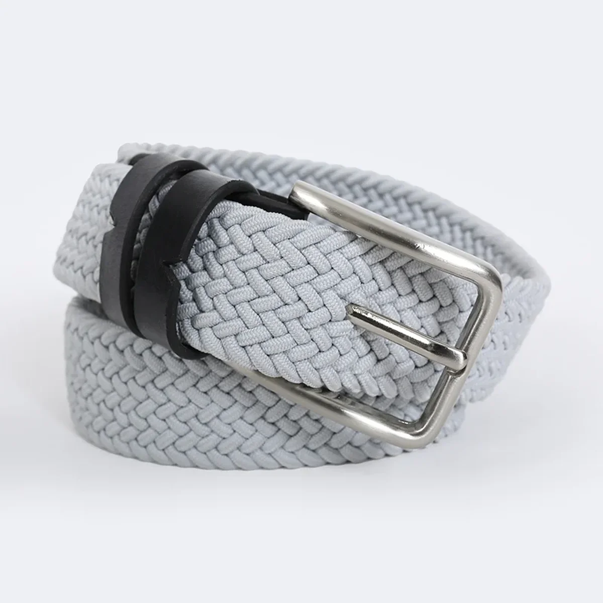 Light Grey Braided Belt thumbnail 1
