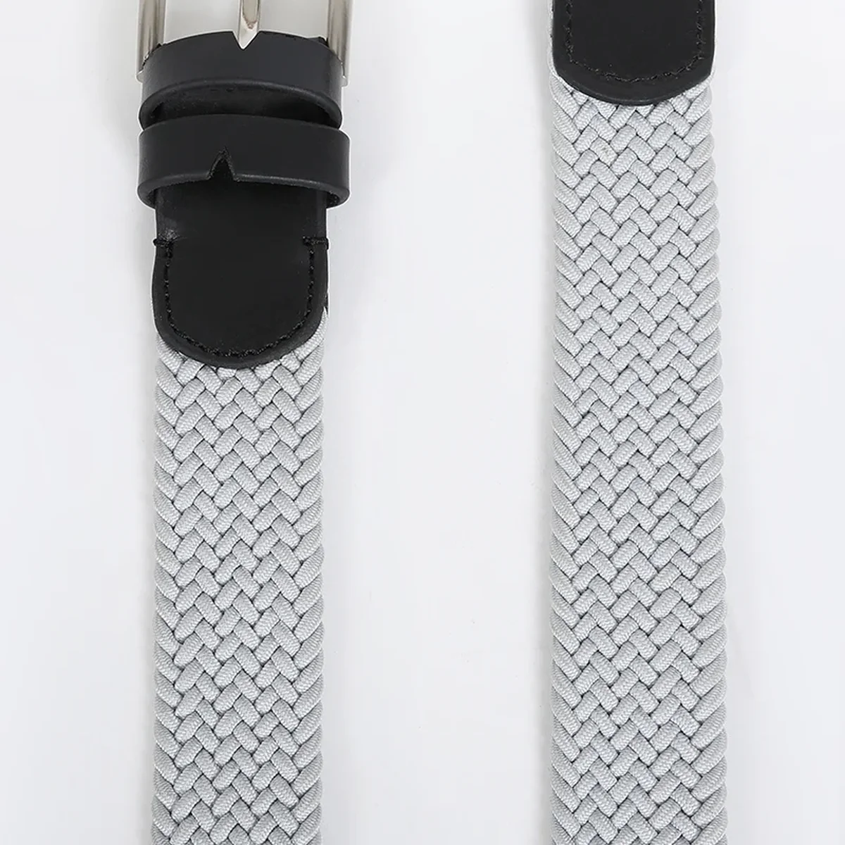Light Grey Braided Belt thumbnail 2