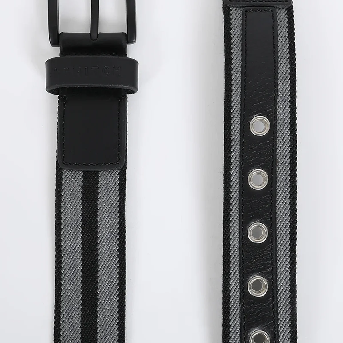 Black Textured Belt thumbnail 2