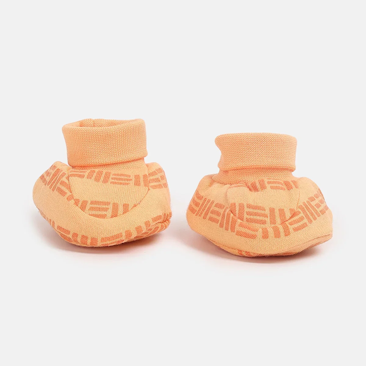 Baby Boys Printed Booties Set of 2 Pairs, Multicolour thumbnail 1