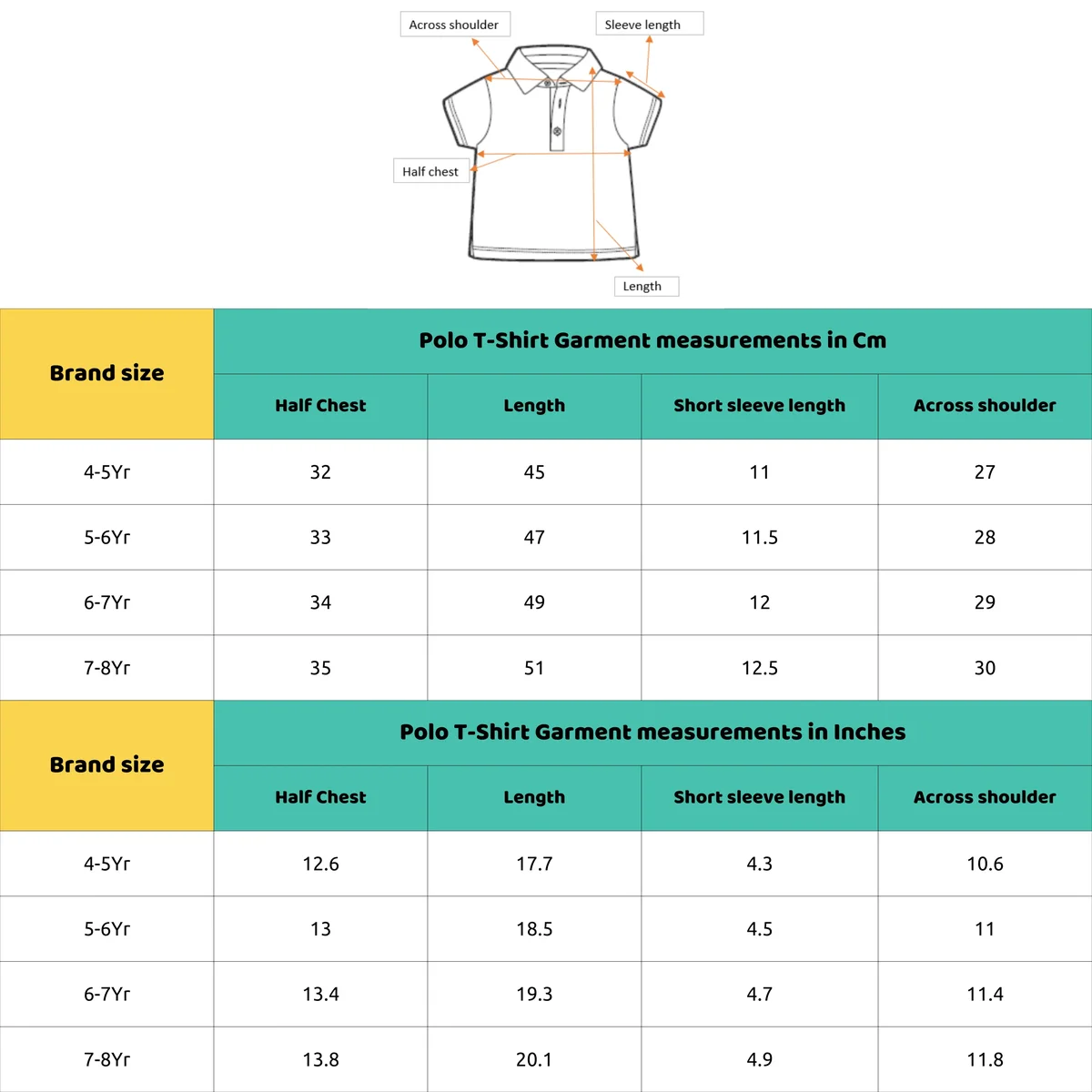Baby Boys Palm Print Polo T-Shirt, Light Blue and White thumbnail 2