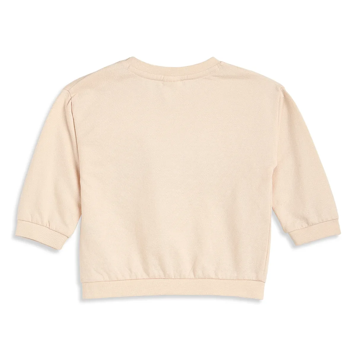 Baby Boys Peach Dog Graphic Sweatshirt Regular Fit Casual Kids Wear thumbnail 1