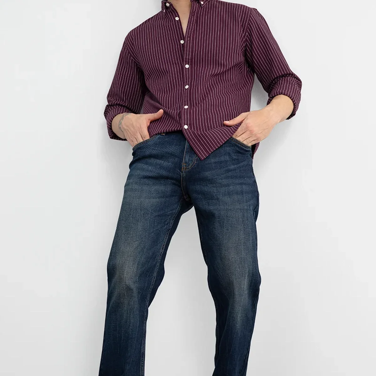 Lining Maroon Shirt thumbnail 1