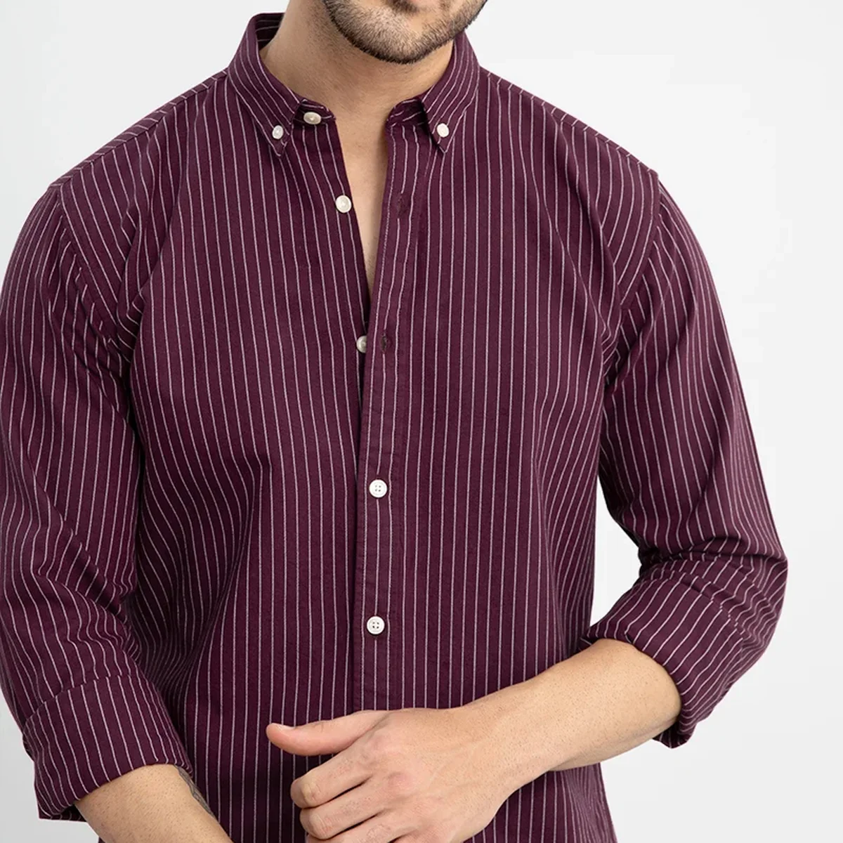 Lining Maroon Shirt thumbnail 2