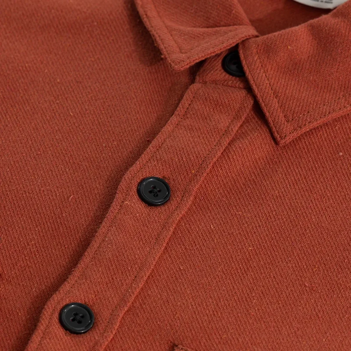 Overflap Orange Overshirt thumbnail 1