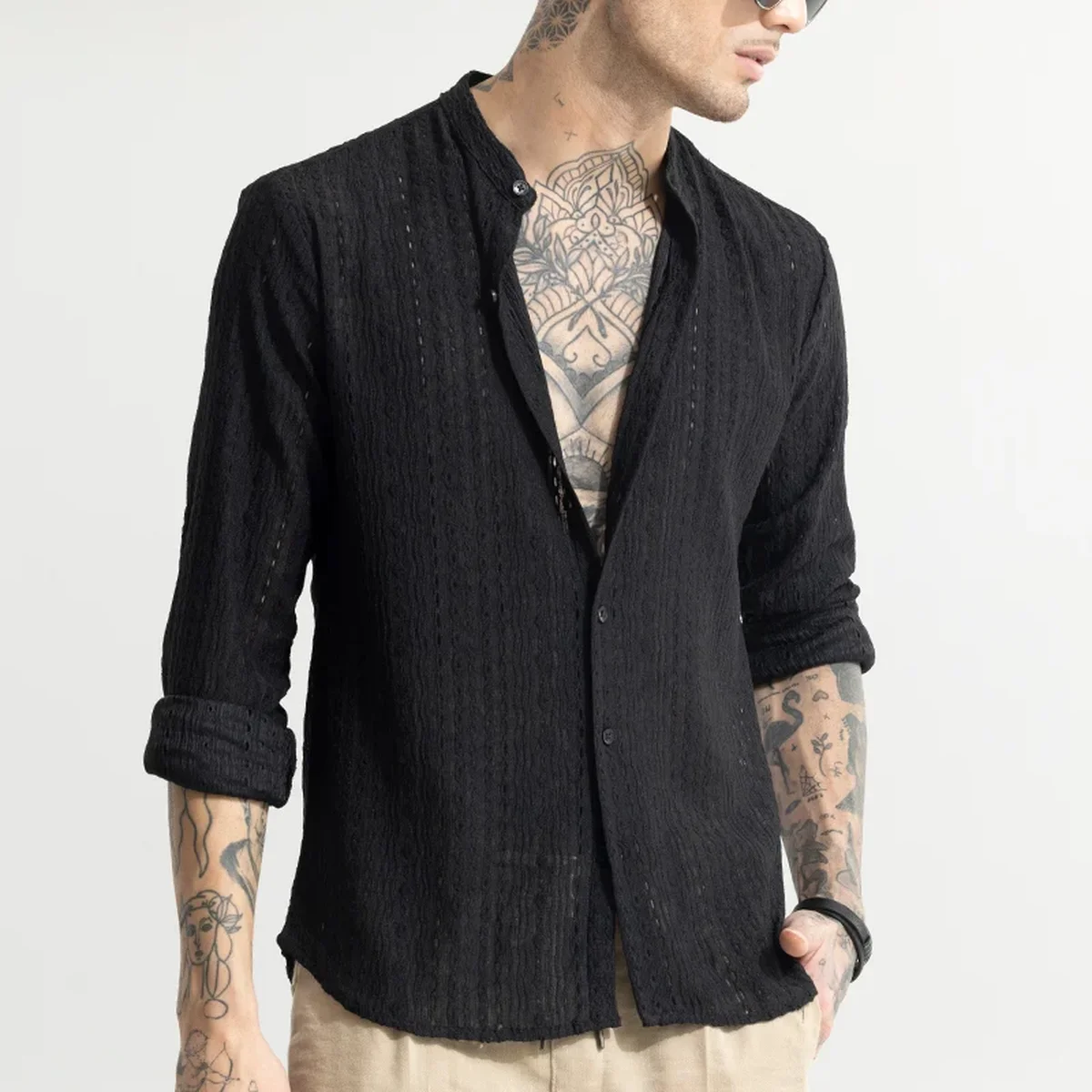 CraftedCanvas Black Shirt