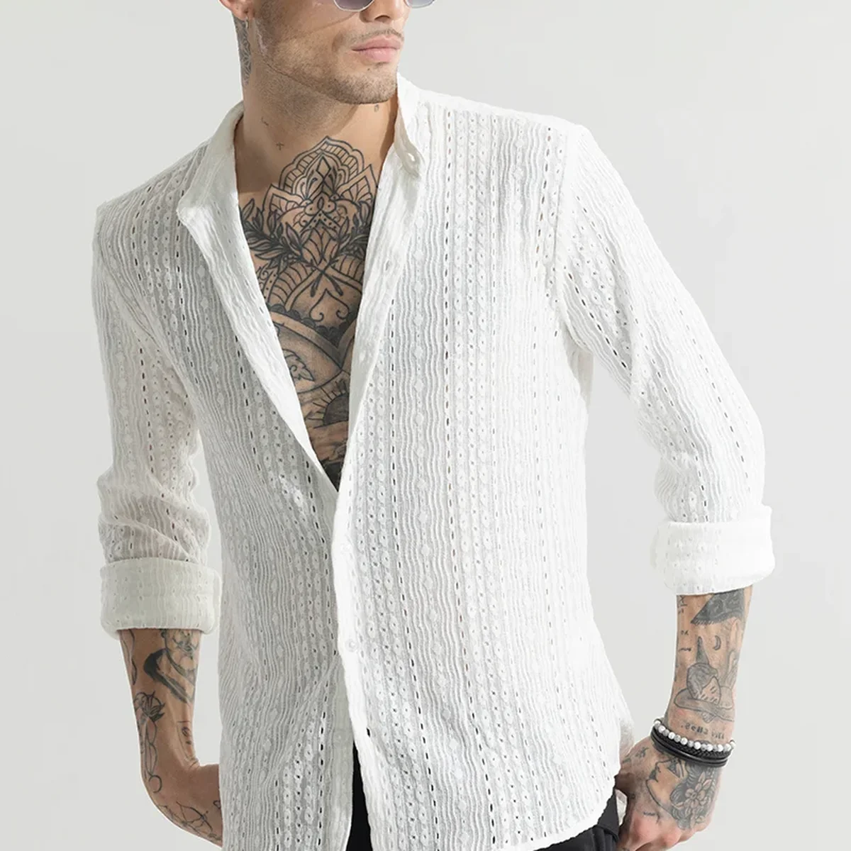 CraftedCanvas White Shirt thumbnail 1