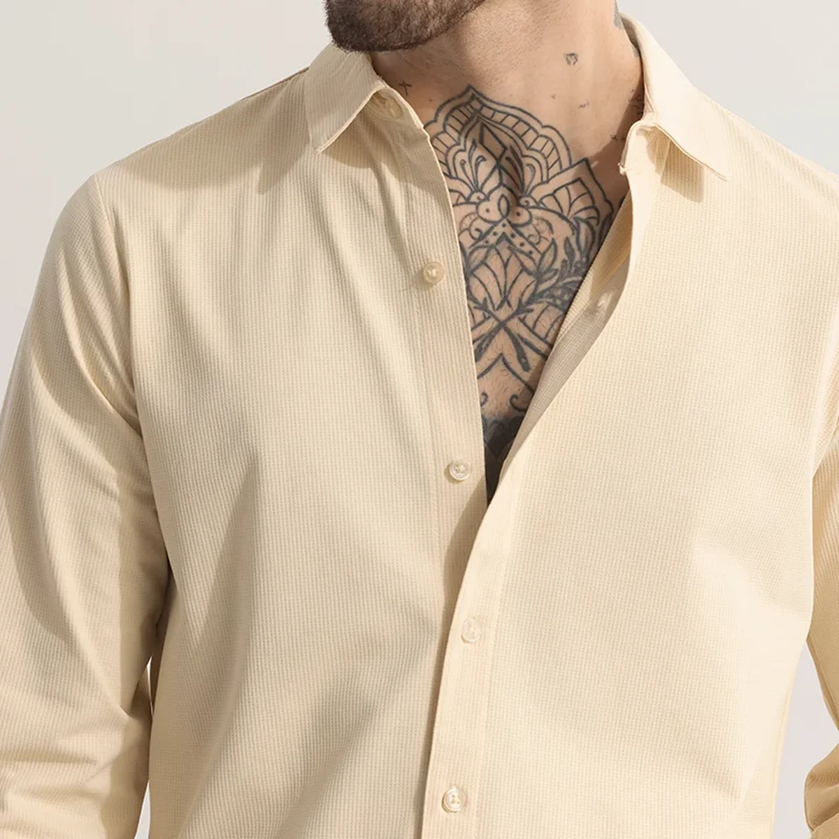AzureSharp Beige Shirt thumbnail 3