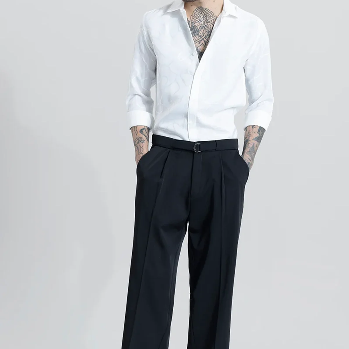SleekStyle Black Korean Pant thumbnail 2