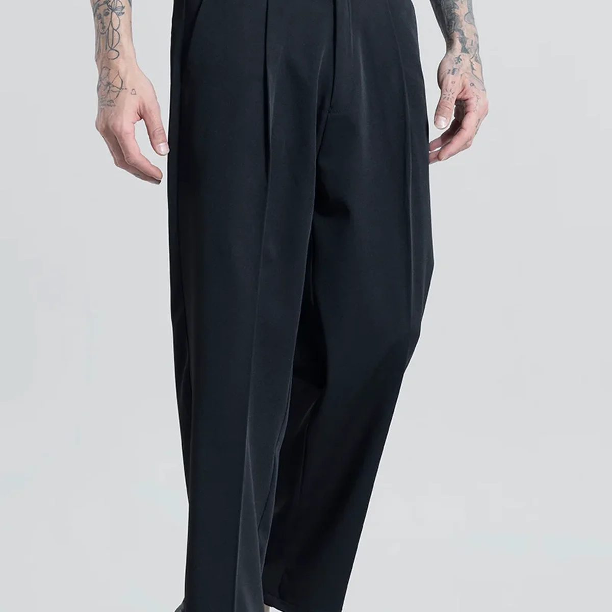 SleekStyle Black Korean Pant thumbnail 3