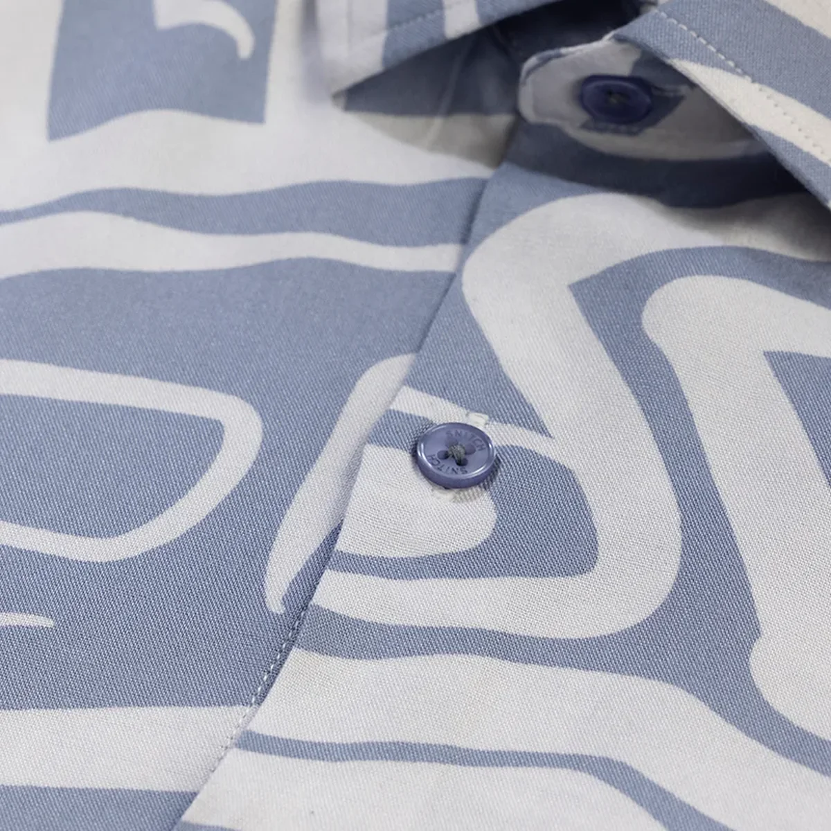 Maze Line Blue Shirt thumbnail 1
